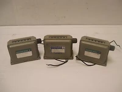 LOT OF 3 Veeder-Root 6-Digit Counter #198106-001 TESTED 115VAC  7357 • $38.25