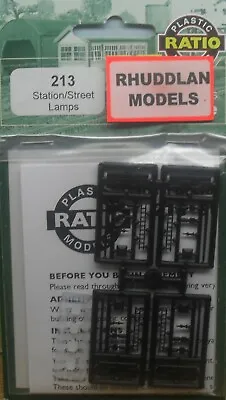  Ratio 213 Station/Street Lamps N Gauge New • £7.75