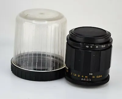  MACRO SOVIET USSR MC VOLNA-9 LENS F2.8/50mm M42 Mount (1) • $129.99