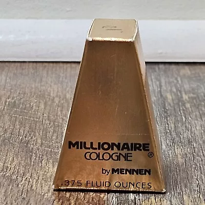 Vintage Mennen Millionaire Mini Cologne .375 Oz New With Box • $42.95