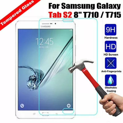 SAMSUNG GALAXY Tab S2 S3 8.0 9.7 9H Premium Tempered Glass Screen Protector Film • $14.95