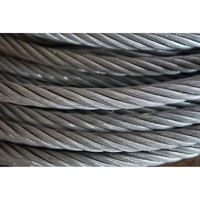 £0.99 • Buy Galvanised Steel Wire Rope Cable - FREE DELIVERY - 1mm 1.5mm 2mm 3mm 4mm 5mm 6mm