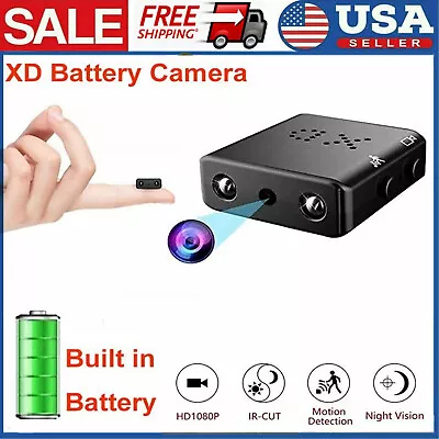 Mini Secret Camera Full HD 1080P Home Security Camcorder Night Vision Micro Cam • $19.84