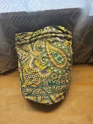 Vera Bradley Shower Hygiene Drawstring In Lemon Parfait Retired Spring 2011 (AC5 • $12.99