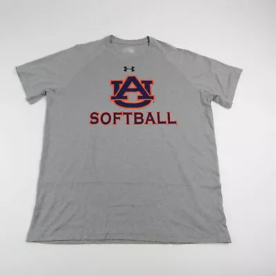 Auburn Tigers Under Armour Short Sleeve Shirt Men's Gray New • $11.02