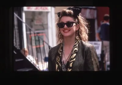 Madonna Desperately Seeking Susan Iconic Pin Up Original 35mm Transparency 1985 • $39.99