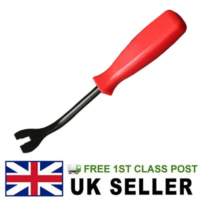 Tack Remover Staple Lifter Car Panel Trim Upholstery Nail Pry Bar Tool Removal • £5.95