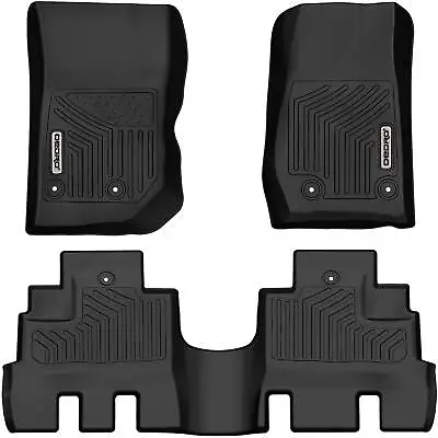 OEDRO Floor Mats Liners For 2014-2018 Jeep Wrangler JK/JKU 4 Door TPE Rubber • $74.99