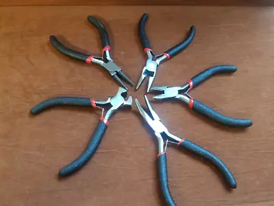 £12 • Buy 5 Piece Mini Plier Set. Jewellery Tools For All Levels Of Jewellery Making.