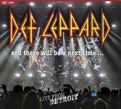 Def Leppard - & There Will Be A Next Time: Live From Detroit New Dvd • $50.99