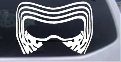 Star Wars Kylo Ren Mask Car Or Truck Window Laptop Decal Sticker • $10.10