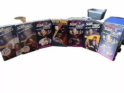 Star Trek The Next Generation Lot Of VHS Tapes New Sealed Episodes • $15