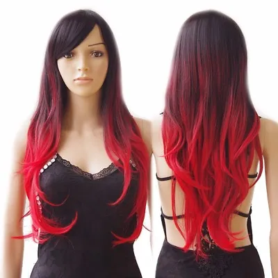 Multiple Colors Wave Wig For Women Spiky Cosplay Wigs Synthetic Hair Cosplay Wig • $23.06