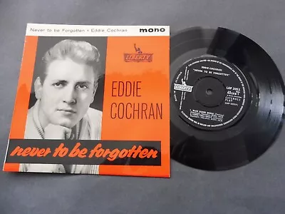 Eddie Cochran - Never To Be Forgotten 1962 UK EP LIBERTY EX+ • £7.50