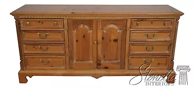 F61494EC: THOMASVILLE Country Chippendale Style Pine Dresser • $695