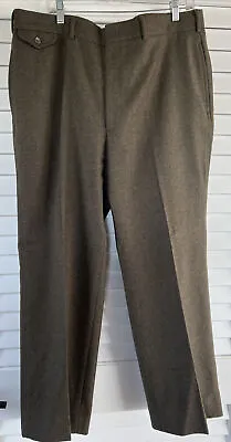VTG Polo Ralph Lauren Blue Label Wool Dress Pants Blended Suspender Buttons • $69.99