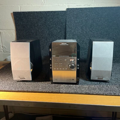 Panasonic SA-PM29 CD Stereo System - 5 CD Multi Changer Tape Bi-Wired Speakers • £45