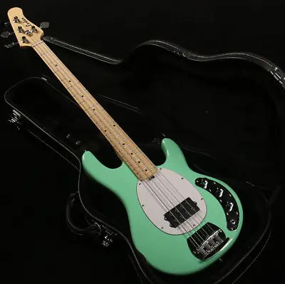 Custom Ray 5-strings Electric Bass Guitar In Mint Green Maple Fretboard H Pickup • $279