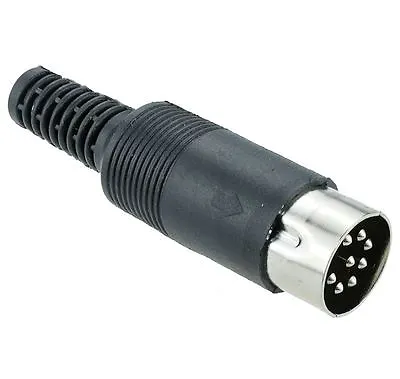 2 X 8-Pin DIN Male Plug Connector • £4.49