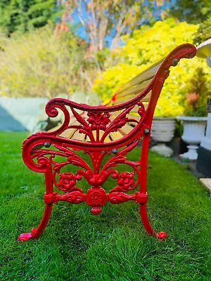 Royal Ascot Cast Iron And Oak Garden Bench • £1695