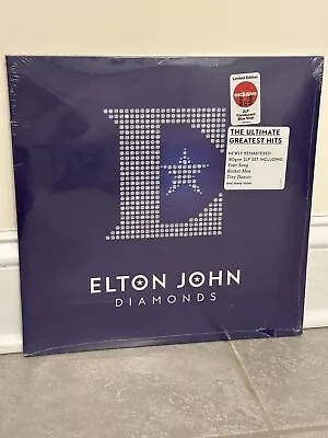 Diamonds [Limited Blue Colored Vinyl] By John Elton Target Exclusive Edition • $23.99