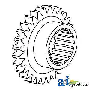 Gear 180419M1 Fits Massey Ferguson 360 375 383 390 390T 40 40B 40E 50 50C 50D • $51.49