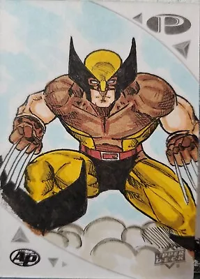 2019 Upper Deck Marvel Premier Wolverine AP Sketch Cards Tom Amici Auto  • $135