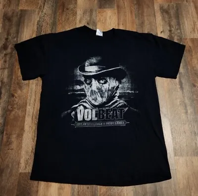 VOLBEAT 2014 North American Tour T-shirt LARGE RARE SINGLE STITCH • $37.50