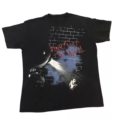 Vintage Pink Floyd The Wall T-Shirt Medium Graphic Band Tee Double Stitched • $29.99