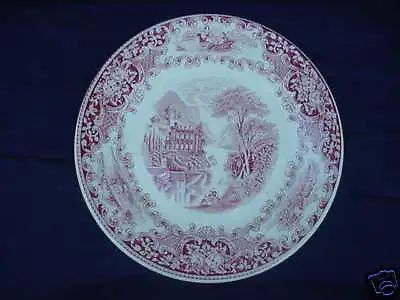 Maastricht Cambridge Old England  Red Dessert Plate • $9