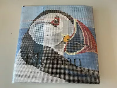 Puffin Ehrman Needlepoint Tapestry Kit NIP Magie Hollingsworth Complete New • $149.99