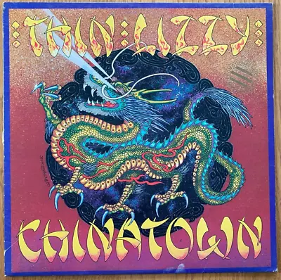 Thin Lizzy -- Chinatown Vinyl LP  ~ Warner Bros. 1980 • $14