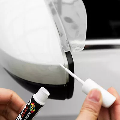 12ml White Paint Repair Pen Clear Scratch Remover Touch Up Pen Car Accessories • $2.74