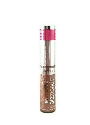 MAYBELLINE Wet Shine Diamonds LIP GLOSS ~ GOLD GLEAMS ~ NEW SEALED Discontinued • $17.95