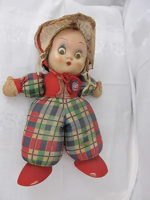 Antique Googly Eye Mary Lou By Gund Products 1950's • $158