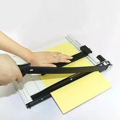 Pro A4 Paper Cutter Safety Guard Trimmer Home Office Desk Guillotine Machine • £13.49