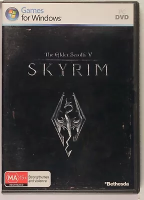 Skyrim The Elder Scrolls V - PC DVD Rom • $7.99