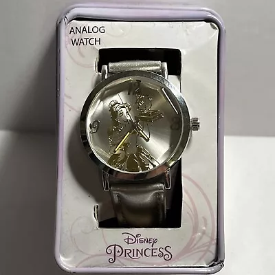 NEW Disney Princess Beauty & The Beast Belle W/ Mrs. Potts Watch W/ Metal Tin • $59.50