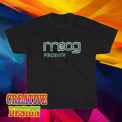 New Shirt MOOG Logo Unisex Black T-Shirt Funny Size S To 5XL • $25.99