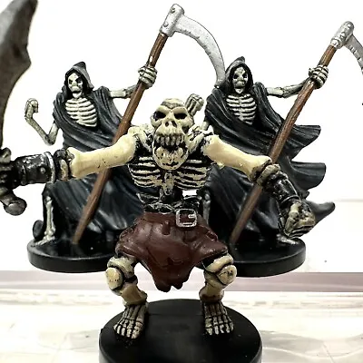 Dungeons Dragons Orc Skeleton Reaper Monster Miniature Figure Fantasy Wizard Lot • $16.45