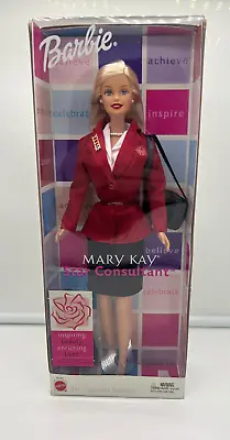 Mary Kay Prize Barbie Doll Star Consultant Red Jacket Pin Bag Brush Special Edit • $125