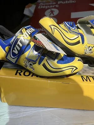 Marco Pantani Rare  Raider VITTORIA Shoes Original Box And All Packaging • £179.99