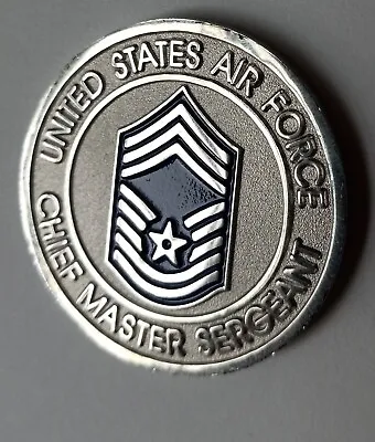 United States Air Force Chief Master Sergeant 604th Recruiting USAF Coin • $16.95