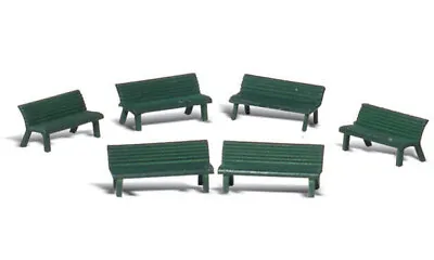 Woodland Scenics ~ HO Scale People ~ Park Benches ~ A1879 • $12.97