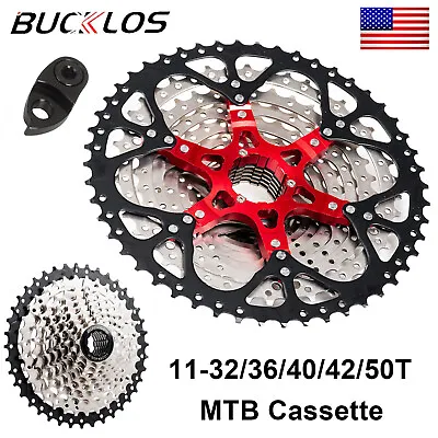 MTB Cassette 8/9/10/11S Fits Shimano/Sram 11-50T Mountain Bike Bicycle Sprocket • $20.49