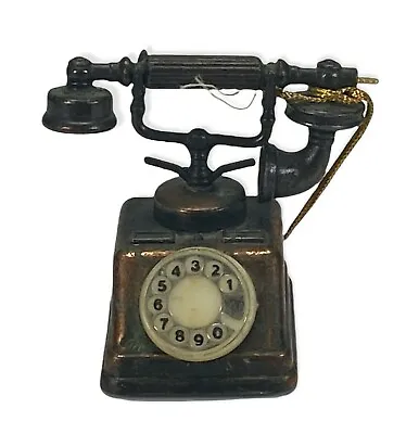 VTG Die Cast Mini Mechanical Telephone Pencil Sharpener  • $9.77