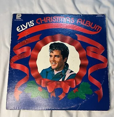 Elvis Christmas Album Elvis Presley 1970 RCA Records 12 LP Vinyl Record • $5