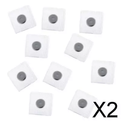 2X 10 Sets Invisible Sew In Magnetic Bag Buttons Sewing Snaps Clasps For Purses • £10.97