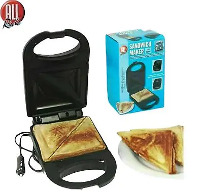 £25.99 • Buy 12v Sandwich Toastie Maker Panini 120W Car Van Unit Camping Campervan Motorhome