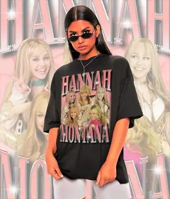 Retro Hannah S Montana Shirt Vintage Miley S Cyrus Shirt Gift For Fans S4DSA • $42.99